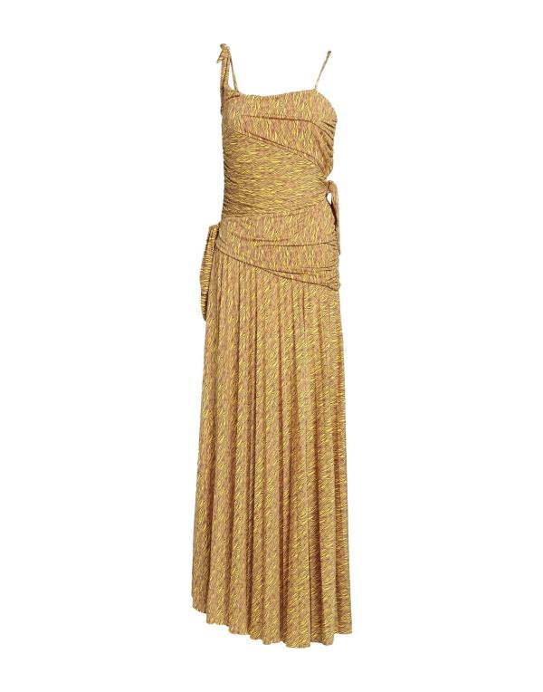 【送料無料】 ビートライス レディース ワンピース トップス Long dress Yellow