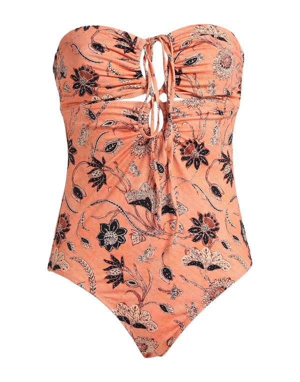 ̵ 顦󥽥 ǥ 岼å  One-piece swimsuits Salmon pink