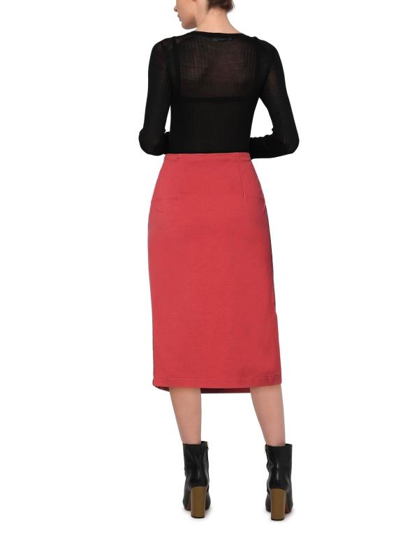 【送料無料】 ジジル レディース スカート ボトムス Midi skirt Rust