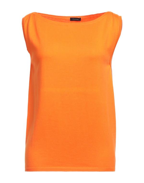 【送料無料】 クルチアーニ レディース ニット・セーター アウター Sleeveless sweater Orange