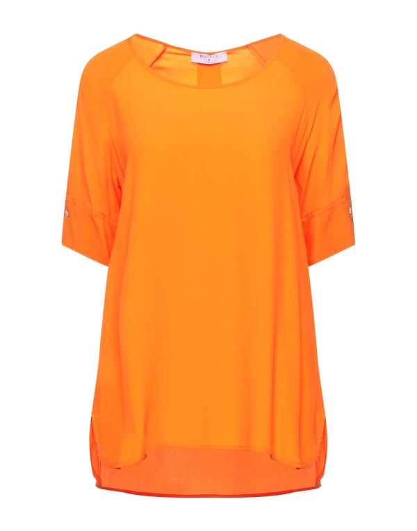 【送料無料】 ビートライス レディース シャツ ブラウス トップス Blouse Orange