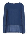 yz b\s[ fB[X Vc uEX gbvX Blouse Blue