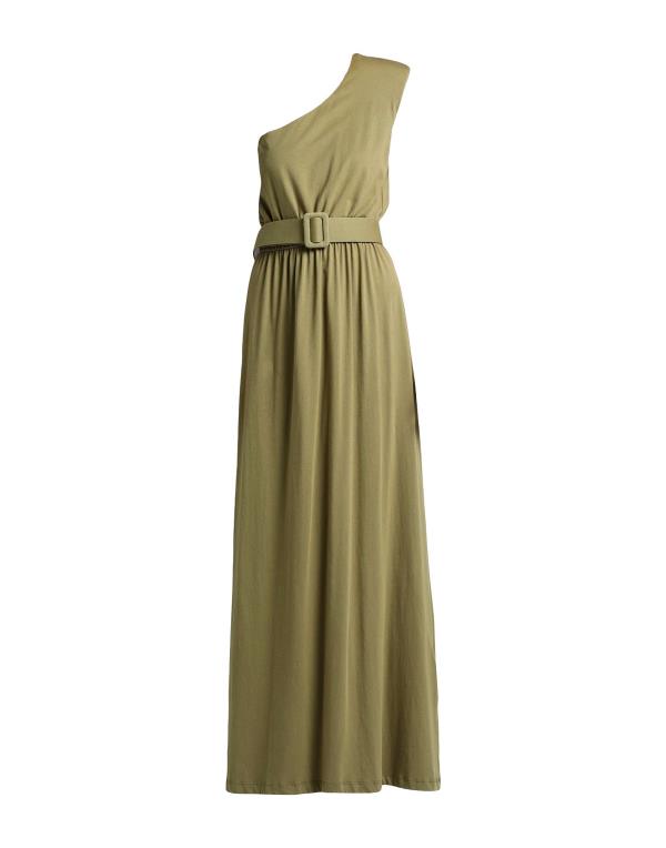 【送料無料】 フェデリカ トシ レディース ワンピース トップス Long dress Military green
