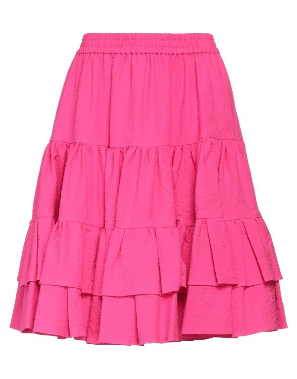 エムエスジイエム 【送料無料】 エムエスジイエム レディース スカート ボトムス Midi skirt Fuchsia