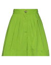 【送料無料】 ソロトレ レディース ハーフパンツ・ショーツ ボトムス Shorts & Bermuda Acid green