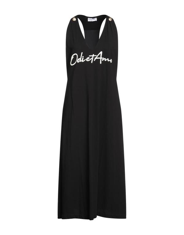 【送料無料】 オーディー エト アモー レディース ワンピース トップス Midi dress Black