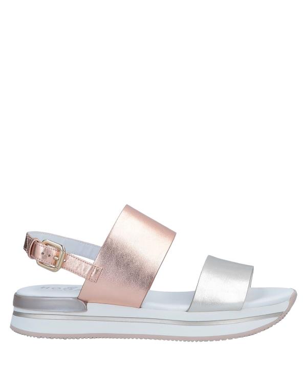 【送料無料】 ホーガン レディース サンダル シューズ Sandals Rose gold