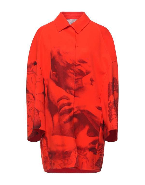 【送料無料】 ヴァレンティノ レディース コート アウター Coat Orange