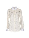 【送料無料】 ヴァレンティノ レディース シャツ トップス Lace shirts & blouses Ivory