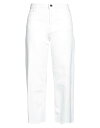 【送料無料】 リプレイ レディース デニムパンツ ボトムス Cropped jeans White