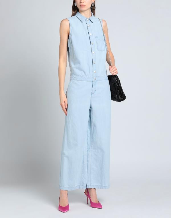 【送料無料】 ヤコブ コーエン レディース ジャンプスーツ トップス Jumpsuit/one piece Blue
