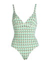 yz V fB[X ㉺Zbg  One-piece swimsuits Light green