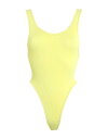 yz CiIK fB[X ㉺Zbg  One-piece swimsuits Light yellow