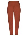 【送料無料】 クリスチーナエフェ レディース カジュアルパンツ ボトムス Casual pants Brown