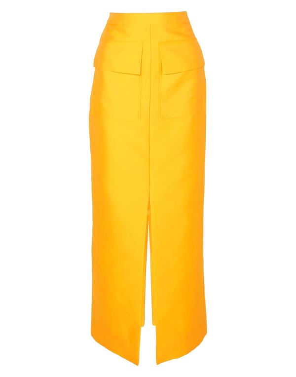 【送料無料】 メルシャンアーカイブ レディース スカート ボトムス Maxi Skirts Yellow