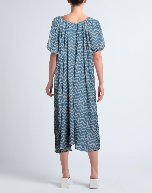 【送料無料】 マネビ レディース ワンピース トップス Short dress Pastel blue