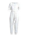 【送料無料】 ソーアリュール レディース ジャンプスーツ トップス Jumpsuit/one piece White