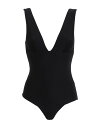 yz AhAU[Xg[[Y fB[X ㉺Zbg  One-piece swimsuits Black