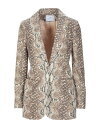  ソーアリュール レディース ジャケット・ブルゾン ブレザー アウター Blazer Beige