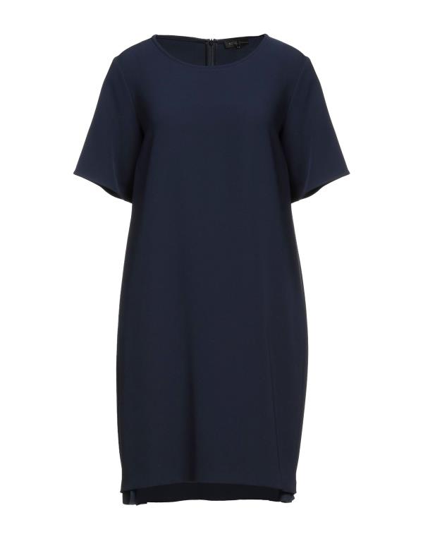 【送料無料】 アントネリ レディース ワンピース トップス Short dress Midnight blue