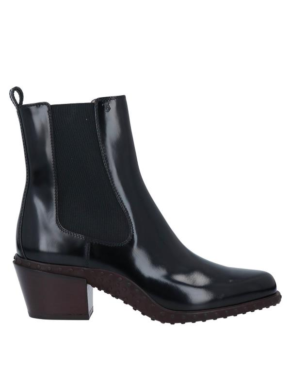 トッズ ブーツ レディース 【送料無料】 トッズ レディース ブーツ・レインブーツ シューズ Ankle boot Black