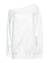 【送料無料】 ヴェルサーチ レディース パーカー・スウェット アウター Sweatshirt Off white