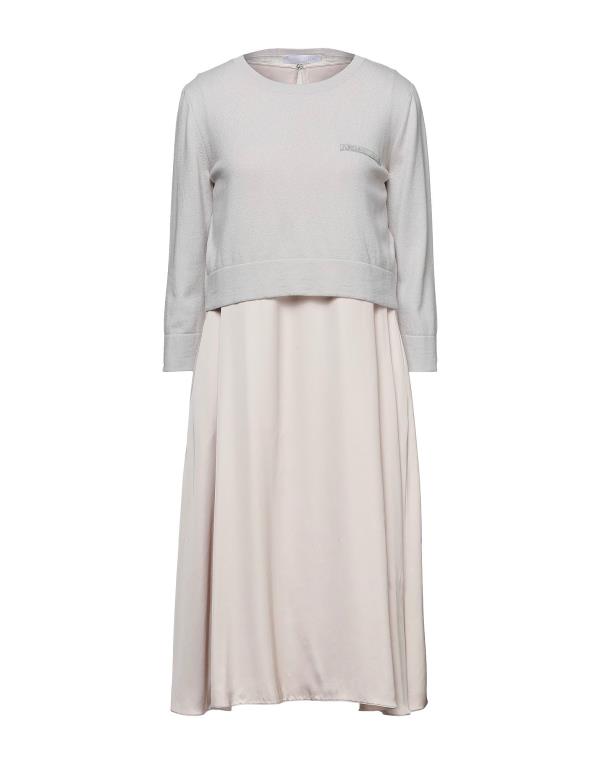 【送料無料】 ファビアナ フィリッピ レディース ワンピース トップス Midi dress Light greyのサムネイル