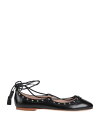 【送料無料】 トッズ レディース ベルト アクセサリー Ballet flats Black