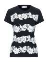 【送料無料】 ヴァレンティノ レディース Tシャツ トップス T-shirt Black