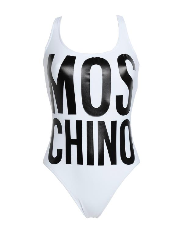 【送料無料】 モスキーノ レディース 上下セット 水着 One-piece swimsuits White