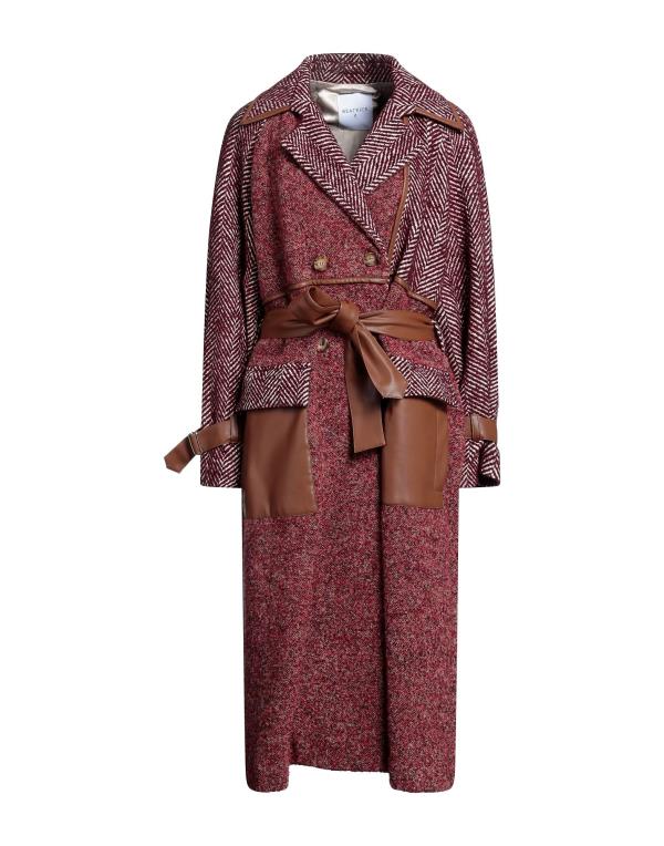 【送料無料】 ビートライス レディース コート アウター Coat Burgundy