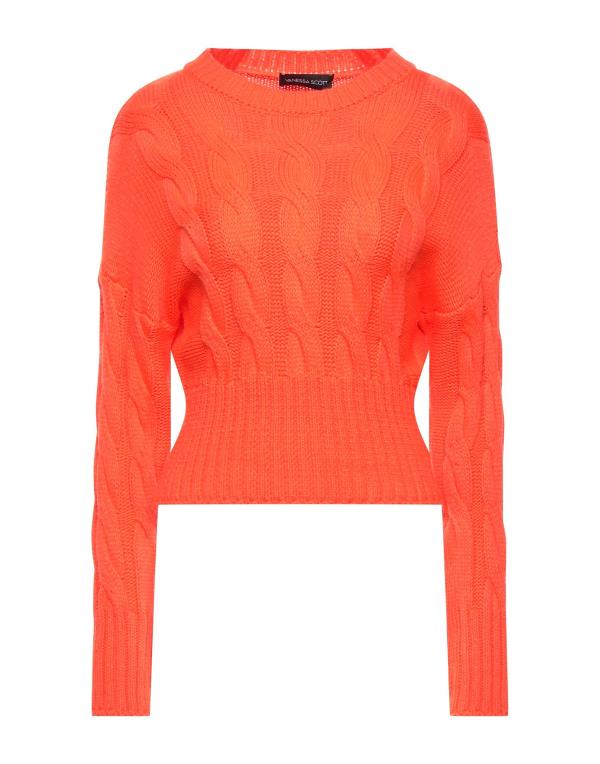 【送料無料】 ヴァネッサ スコット レディース ニット・セーター アウター Sweater Orange