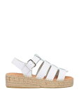 【送料無料】 カンナ レディース スリッポン・ローファー シューズ Espadrilles White