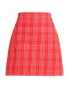 エムエスジイエム 【送料無料】 エムエスジイエム レディース スカート ボトムス Mini skirt Red