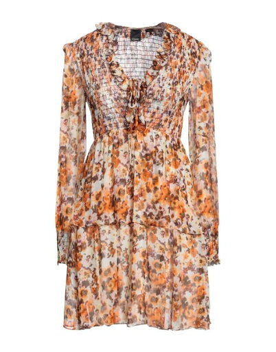 【送料無料】 ピンコ レディース ワンピース トップス Short dress Orange 【送料無料】 ピンコ レディース ワンピース トップス Short dress Orange