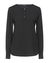 【送料無料】 アルファス テューディオ レディース シャツ ブラウス トップス Blouse Black