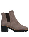 【送料無料】 ホーガン レディース ブーツ・レインブーツ ブーティ シューズ Ankle boot Dove grey