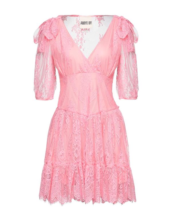  アニエバイ レディース ワンピース トップス Short dress Pink