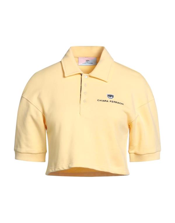 【送料無料】 シアラフェラーニ レディース ポロシャツ トップス Polo shirt Yellow