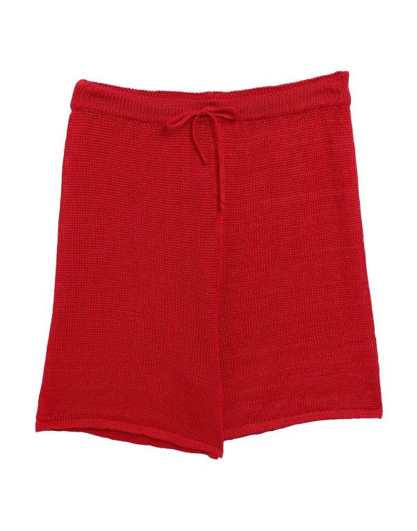 【送料無料】 ベルウッド レディース ハーフパンツ・ショーツ ボトムス Shorts & Bermuda Red