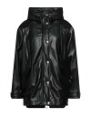 【送料無料】 エルマンノ シェルヴィーノ レディース コート アウター Coat Black