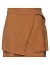 【送料無料】 リュージョー レディース スカート ボトムス Mini skirt Camel