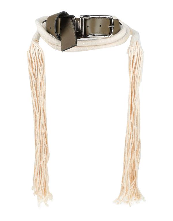 【送料無料】 マルニ レディース ベルト アクセサリー Thin belt Military green