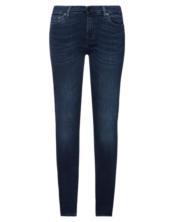 【送料無料】 セブンフォーオールマンカインド レディース デニムパンツ ジーンズ ボトムス Denim pants Blue