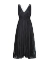 【送料無料】 ファビアナ フィリッピ レディース ワンピース トップス Midi dress Black