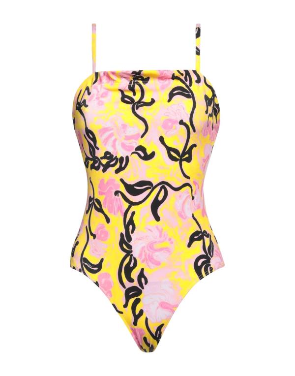 【送料無料】 マルニ レディース 上下セット 水着 One-piece swimsuits Yellow