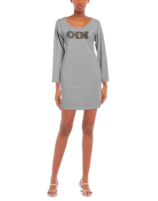 【送料無料】 オーディー エト アモー レディース ワンピース トップス Short dress Light grey