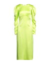 【送料無料】 アンダマン レディース ワンピース トップス Midi dress Acid green