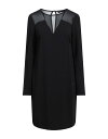 【送料無料】 トラサルディ レディース ワンピース トップス Short dress Black