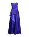 【送料無料】 ヴェルサーチ レディース ワンピース トップス Long dress Bright blue